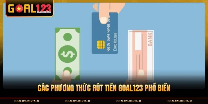 Các hình thức rút tiền Goal123 đang áp dụng