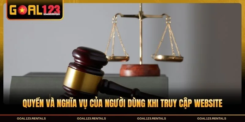 Quyền và nghĩa vụ của người dùng khi truy cập website